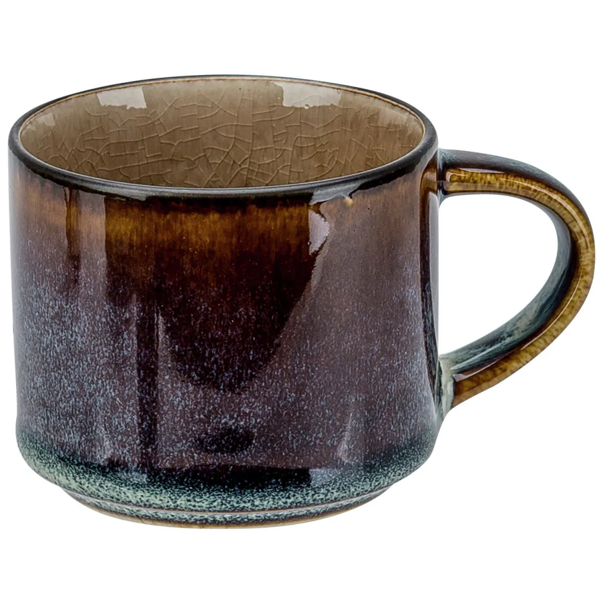 6x Cosy & Trendy Tazza espresso Quintana; 100 ml, 7x7 cm (ØxH); ambra; 6 pz. / Pacco