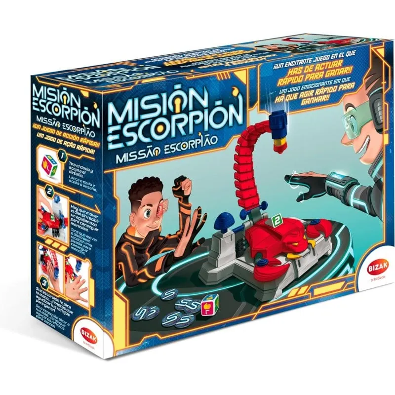 Gioco da tavolo Bizak Mission Scorpion