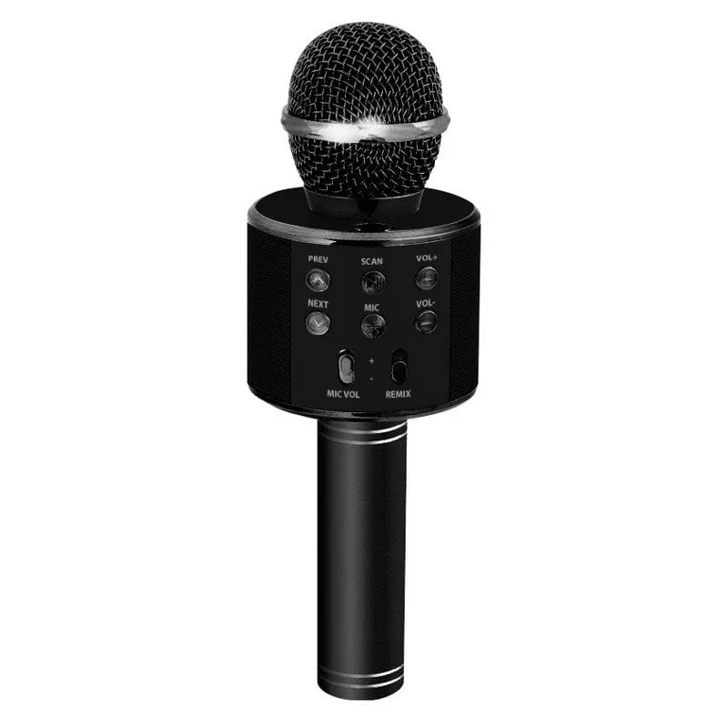 Microfono karaoke PcCom Essential Popstar nero