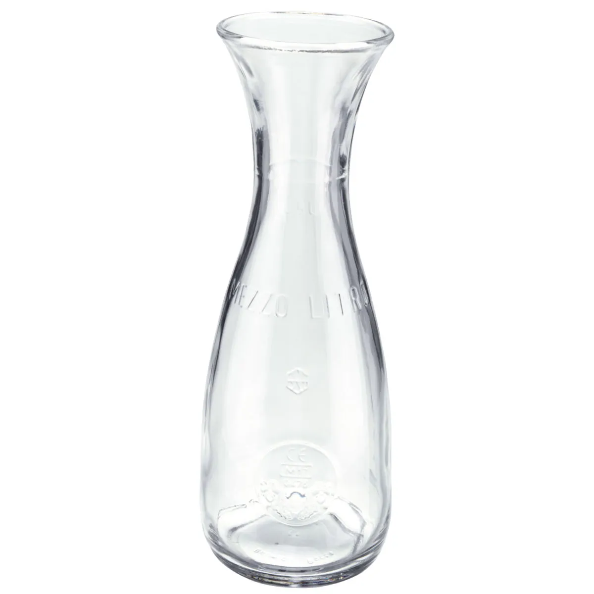 6x Bormioli Rocco Caraffa in vetro Misura; 1200 ml, 10.9x26 cm (ØxH); trasparente; rotonda; 1 l Segno di riempimento, 6 pz. / Pacco
