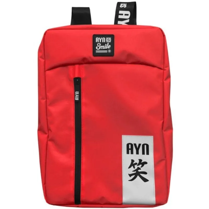 Zaino Smile Akira per Laptop fino a 16" Impermeabile Antifurto Rosso