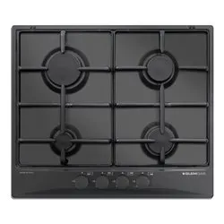 Piano cottura gas 4 zone GT64NC Matt black (60cm)