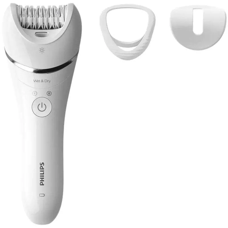 Epilatore Philips Series 8000 BRE700/00 senza Fili 2 Velocità Wet & Dry