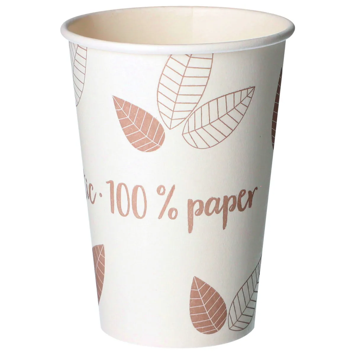 80x PAPSTAR Tazza monouso Zero; 180 ml, 7x9.2 cm (ØxH); bianco crema; 80 pz. / Pacco