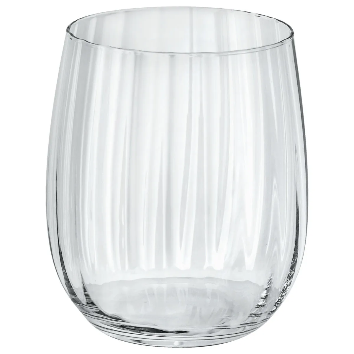 6x VEGA Bicchiere whisky Leya; 460 ml, 7.6x10.3 cm (ØxH); trasparente; 6 pz. / Pacco