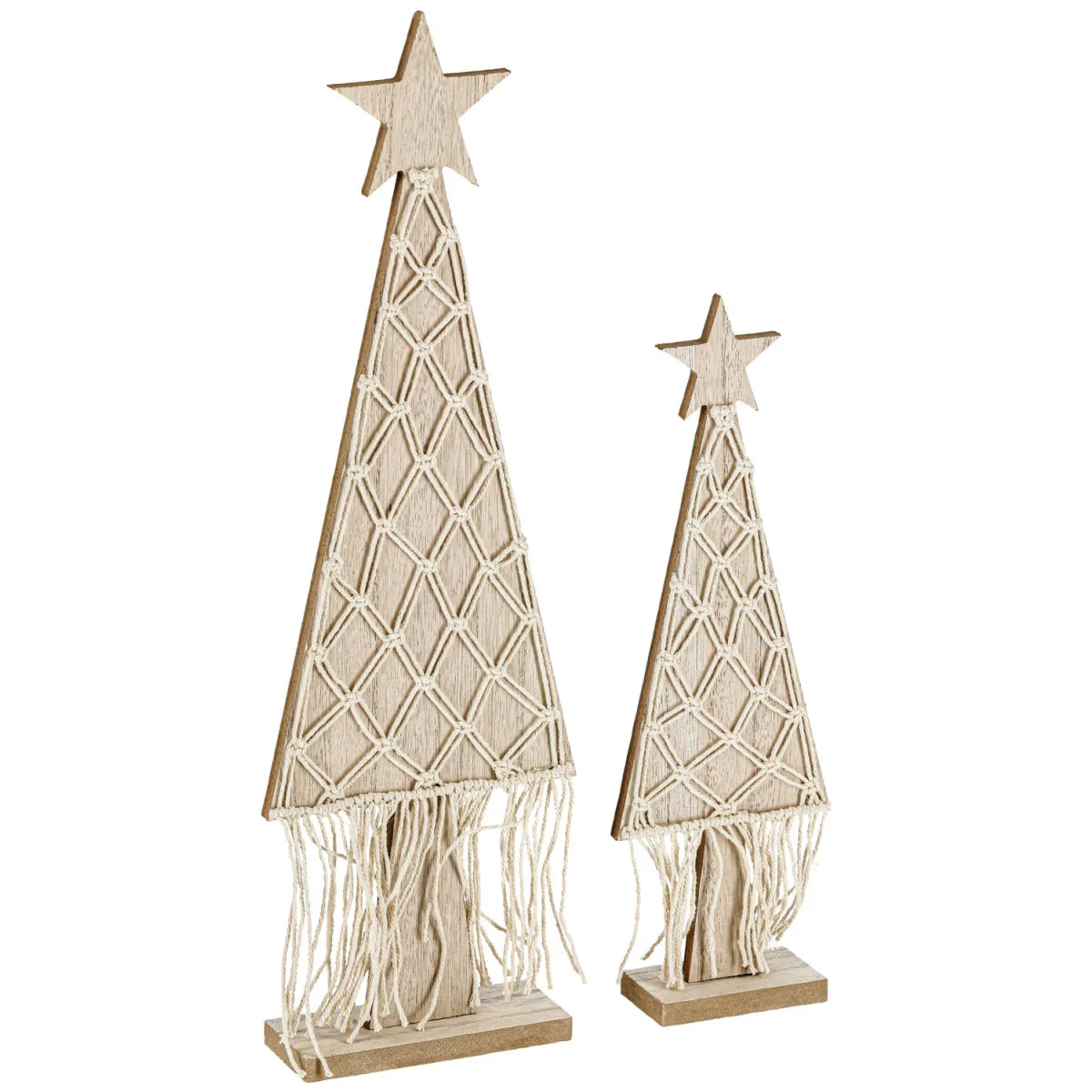 Alberi decorativi Kichi 2 pezzi; 11.5x5x36 cm (LxPxH); marrone