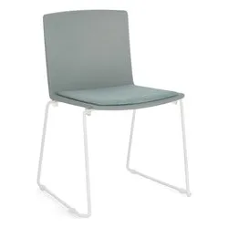 GIULIA Sedia Bianco e Verde salvia