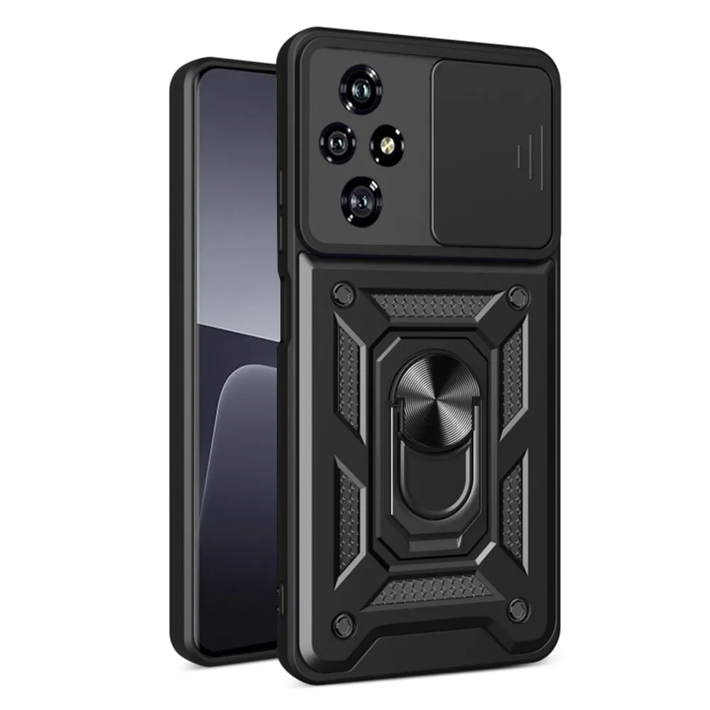 Custodia per Honor 200, Techsuit, CamShield, Nera