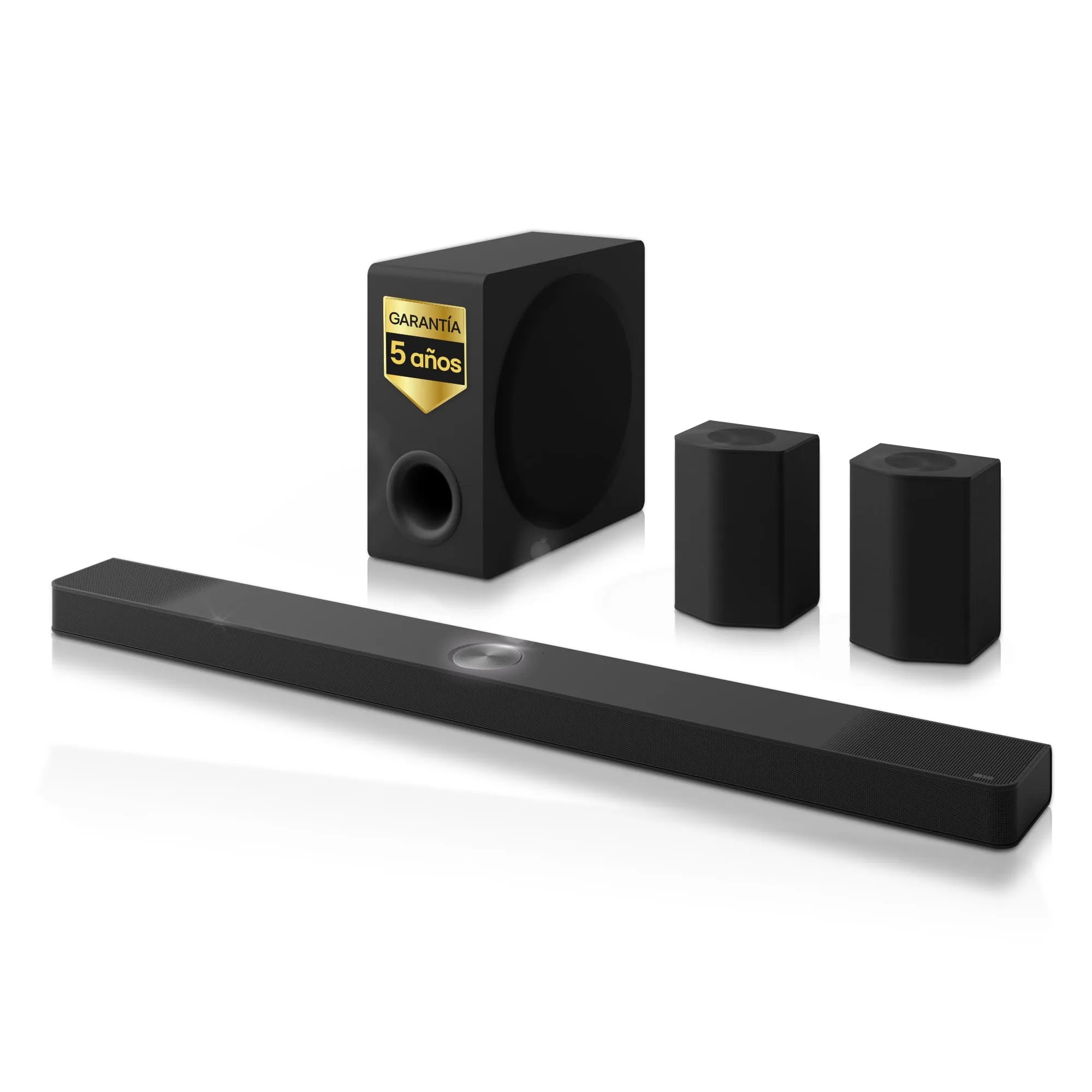 LG S95AR - Soundbar 9.1.5 con Dolby Atmos e DTS:X, 810 W di potenza, subwoofer wireless e altoparlanti posteriori, audio ad alta risoluzione (Hi-Res), Bluetooth, IA Ready, nero