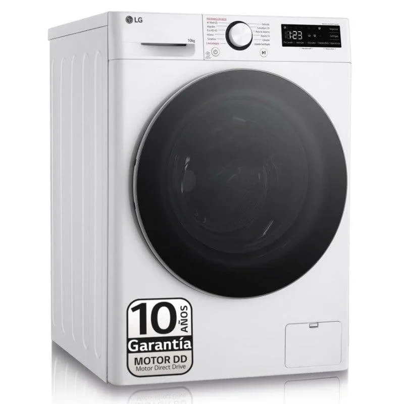 Lavatrice a Carica Frontale LG Serie 600 F4WR6010A1W 10 kg 1360 giri Classe A IA Bianca