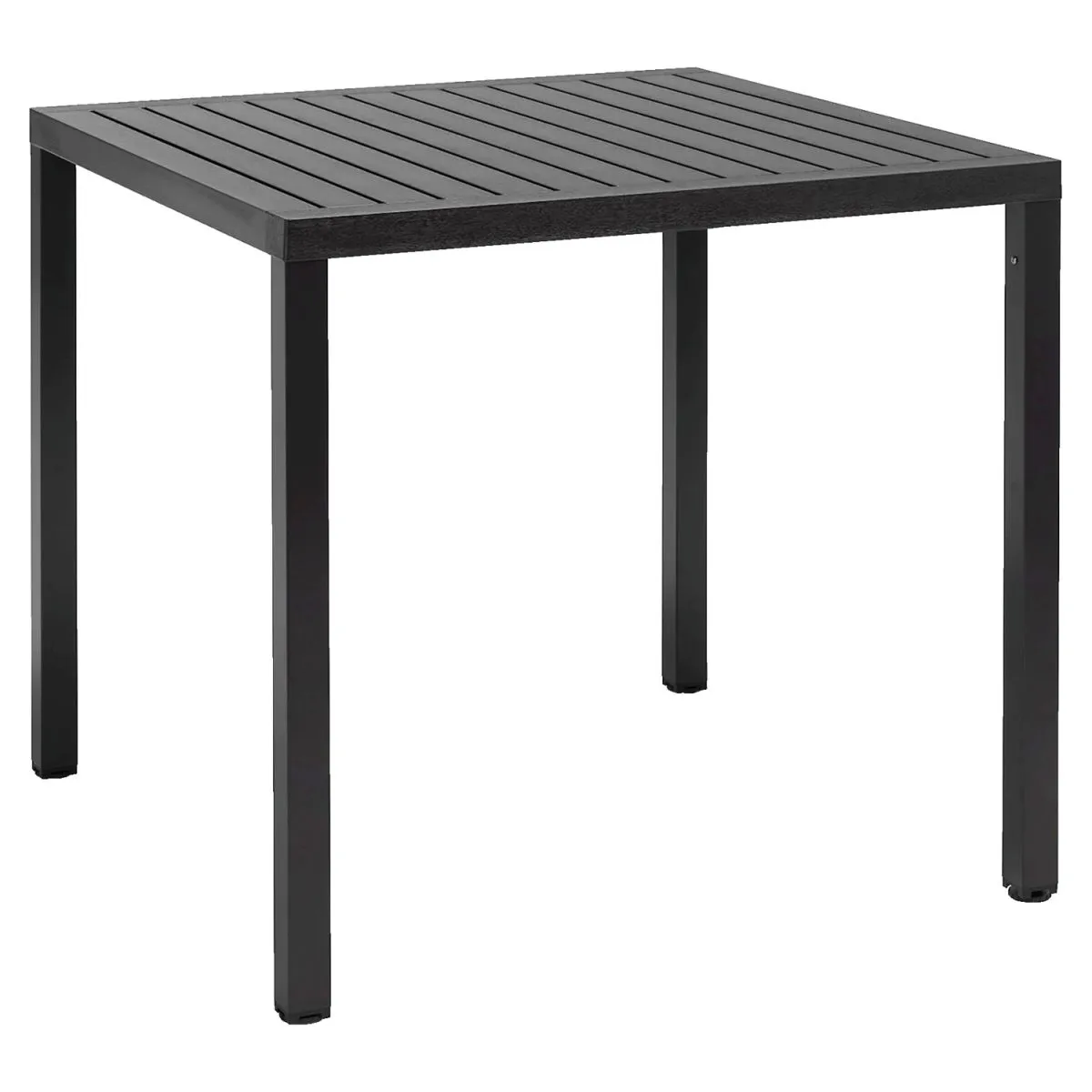 Nardi Tavolo Cube quadrato; 80x80x75.5 cm (LxLxH); antracite; quadrata