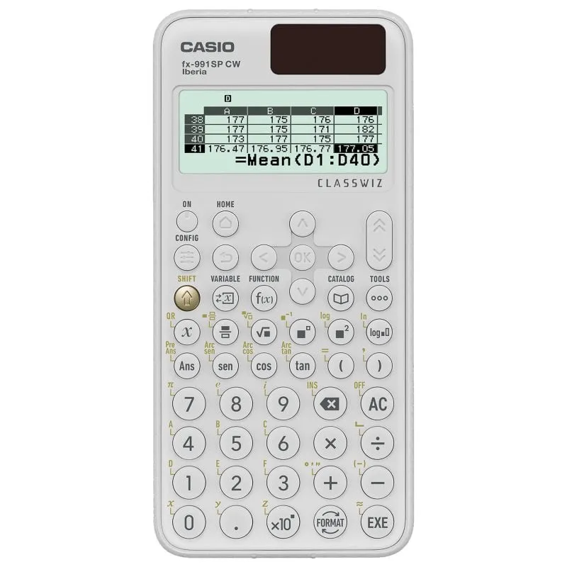 Calcolatrice scientifica Casio ClassWiz FX-991 SP CW bianca