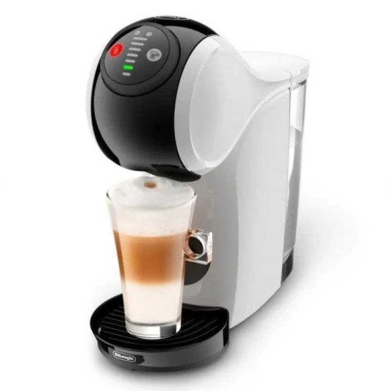 Caffettiera Capsule DeLonghi Genio S 0,8L 15 bar compatta automatica bianca