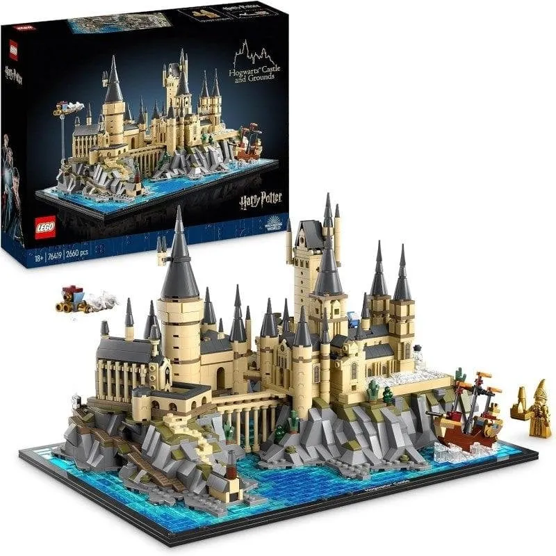 LEGO Harry Potter Castello e Terreni di Hogwarts 76419 2660 pezzi