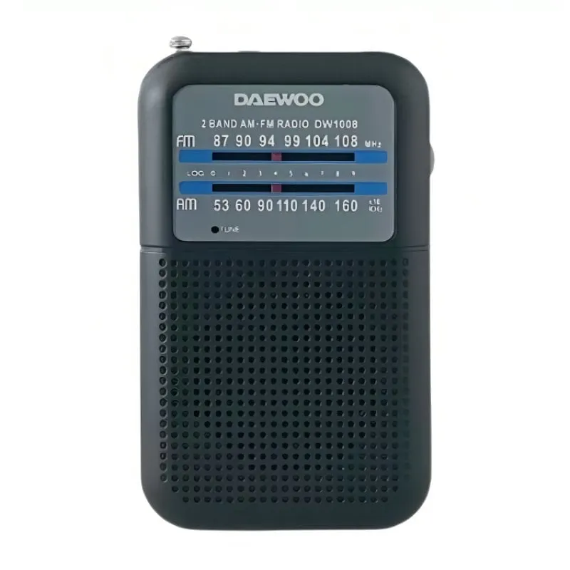 Radio portatile Daewoo DW1008 nera