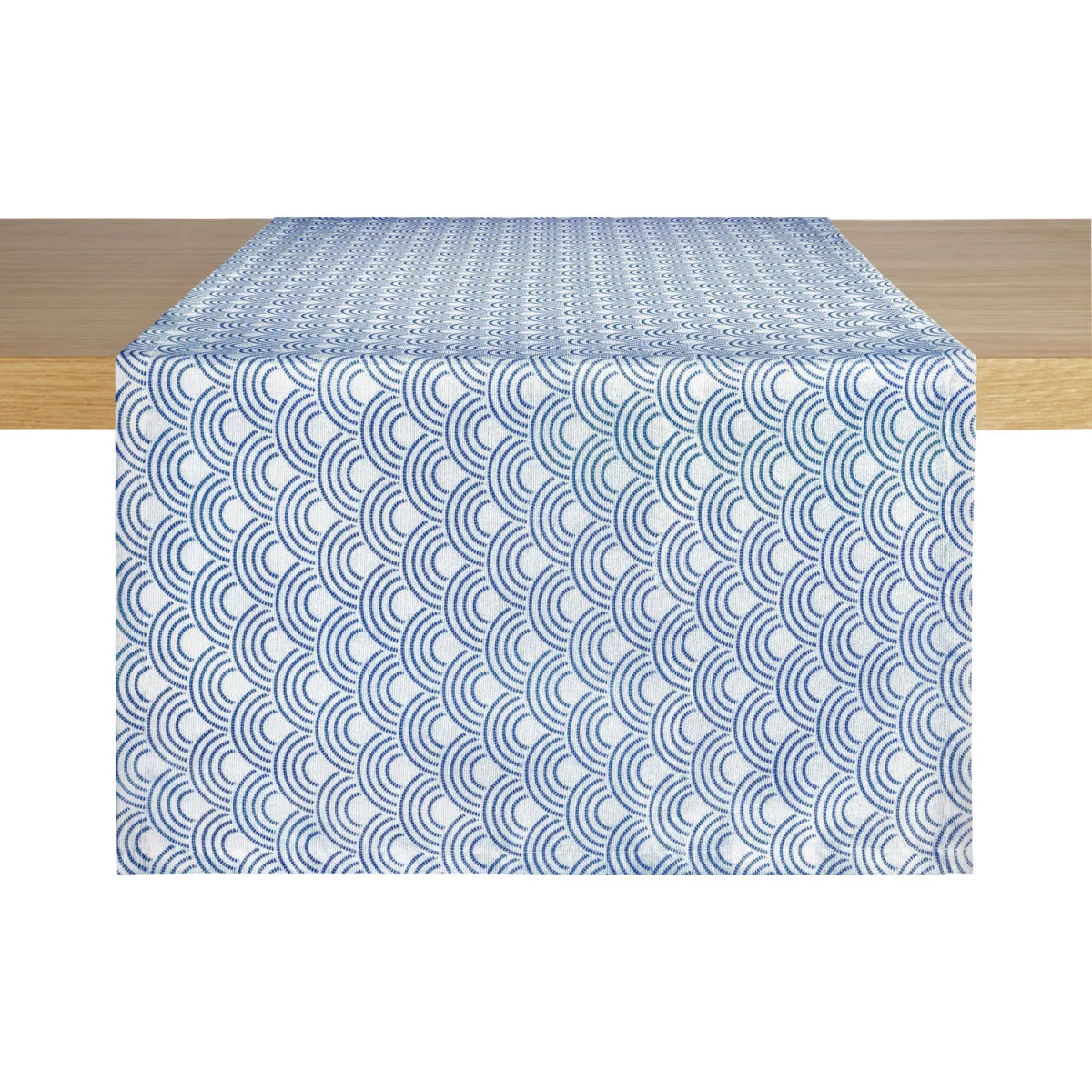ERWIN M. Runner Goa; 40x130 cm (LxL); blu; rettangolare