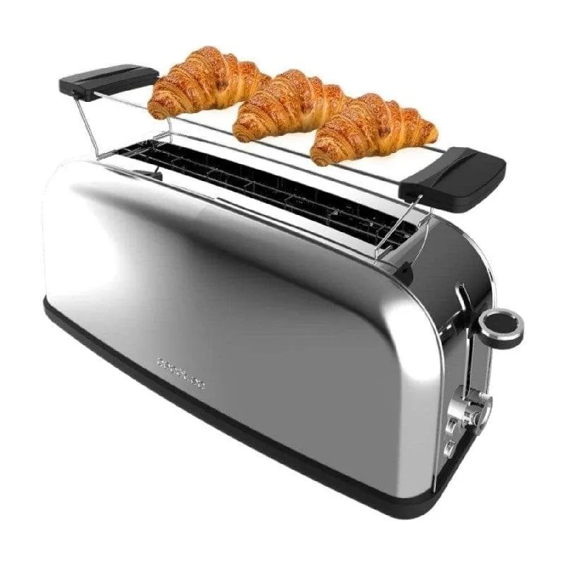 Tostapane Cecotec Toastin' time 850 Inox Long acciaio inox slot lungo 850 W