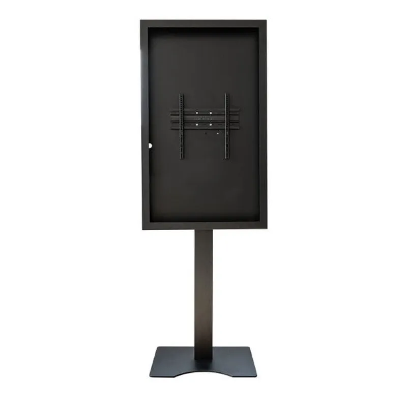 Supporto Vetrina Kimex con Cornice per Schermi 55" Vesa 400x600 Max