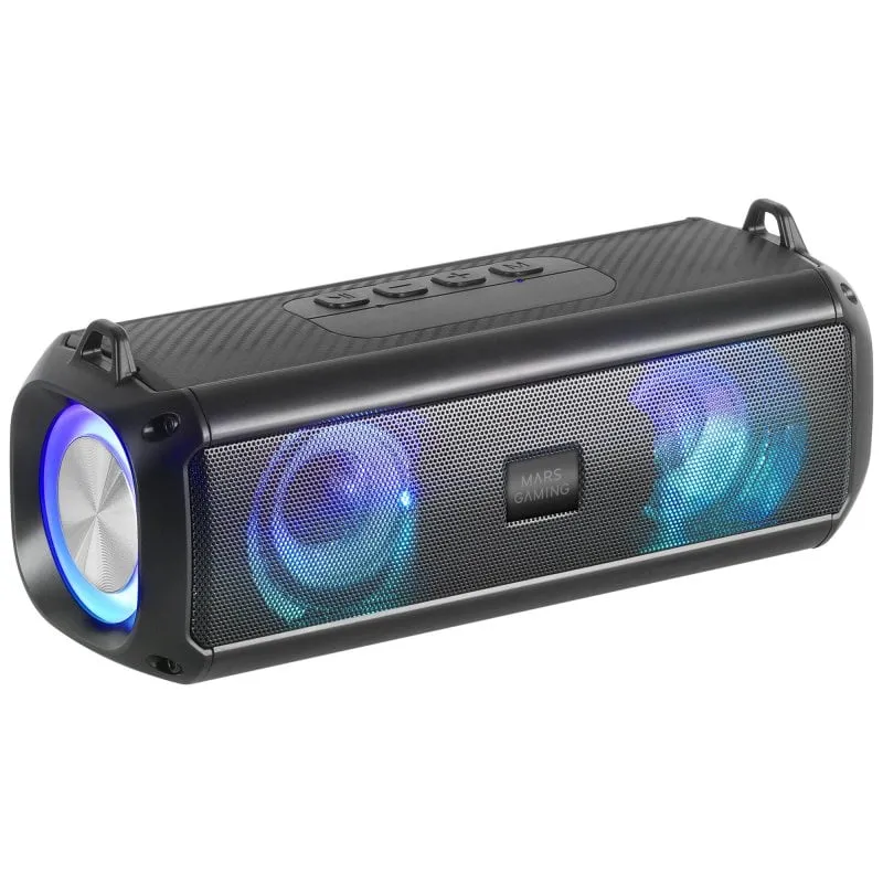 Altoparlante portatile Mars Gaming MSB-XT e soundbar Bluetooth RGB 20W Nero