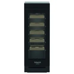 Cantinetta incasso 14 bottiglie HAWBU30S2HB Black classe F (L30cm)