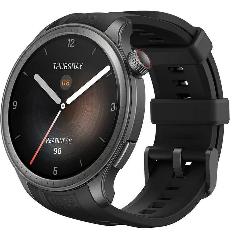 Amazfit Balance Bluetooth GPS NFC WiFi 46mm AMOLED Nero Resistenza all'Acqua 5ATM SpO2