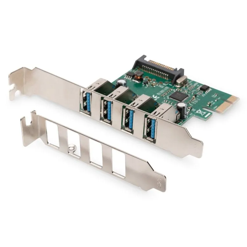 Scheda Digitus DS-30221-1 PCIe USB 3.0 4 porte