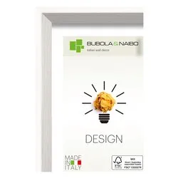 Cornice legno (13x18cm) DESIGN OLINDA Bianco 7105 10 04