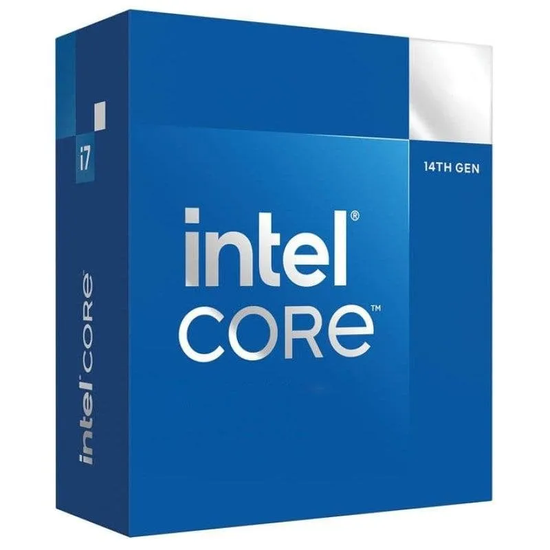 Processore Intel Core i7-14700F 20 Nuclei 2,1 GHz Base 5,4 GHz Turbo Box