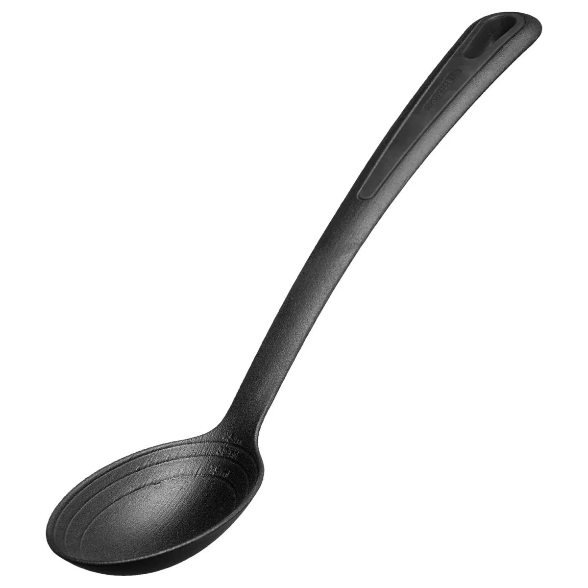 Westmark Cucchiaio per verdure Gentle con cucchiaio ovale; 33.5x6.3x4.6 cm (LxLxH); nero