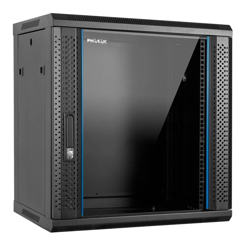 Pensile Phasak 19 12u 600x450mm smontato Nero