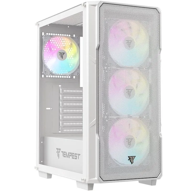 Tempest Airflow Garrison ARGB ATX Bianco