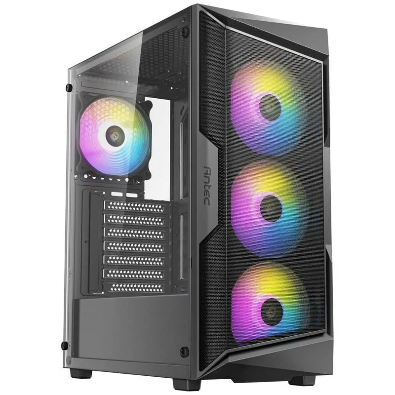 Antec AX61 Elite Midi Tower in vetro temperato ARGB USB 3.0 Nero