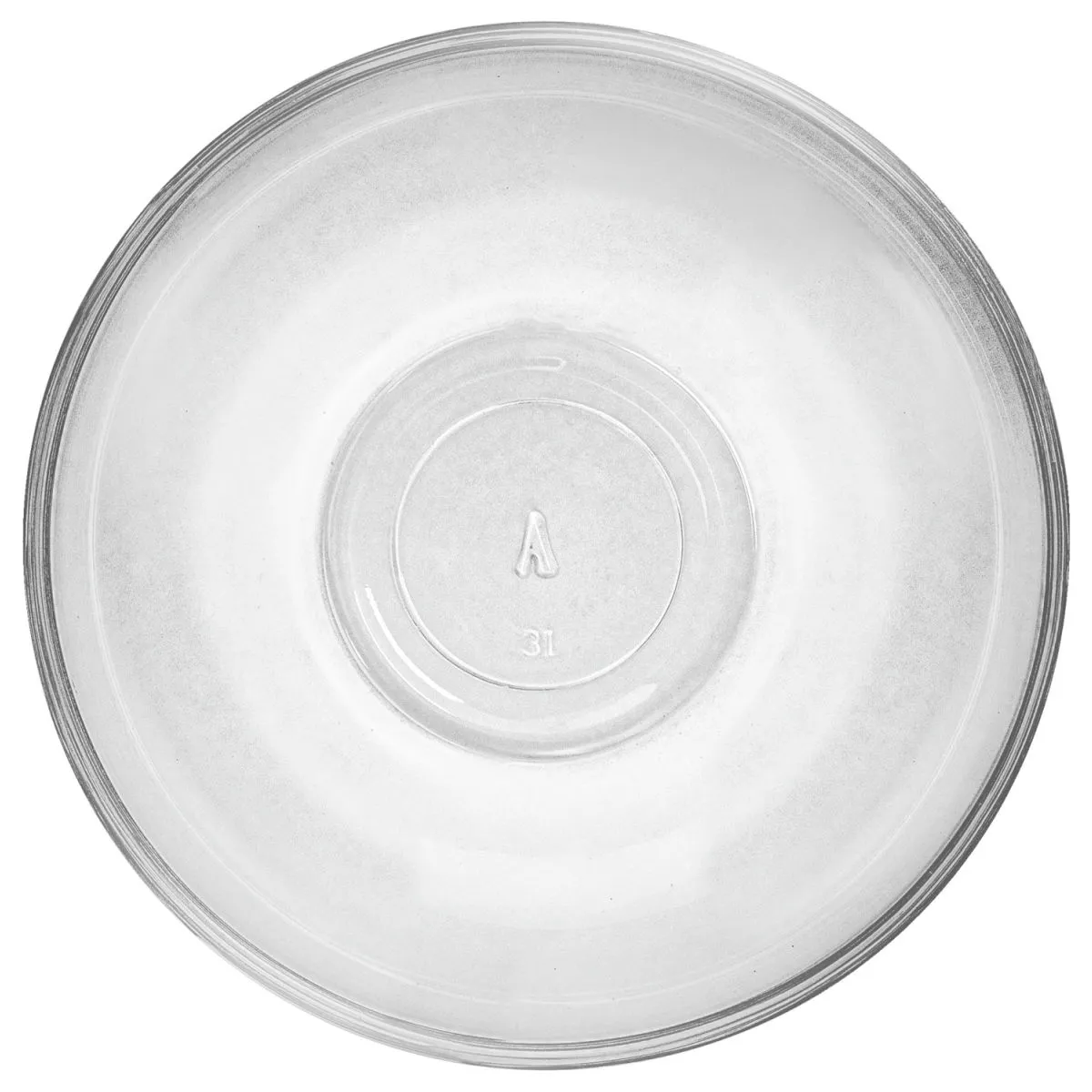 6x LAV HORECA Piattino Klassik; 10.2 cm (Ø); trasparente; 6 pz. / Pacco