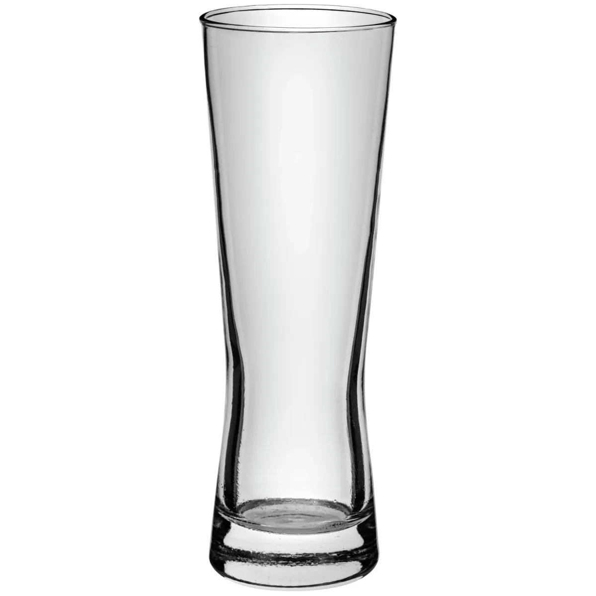 6x Borgonovo Bicchiere da Weizen Monaco con marcatura; 320 ml, 6.5x19 cm (ØxH); trasparente; 0.25 l Segno di riempimento, 6 pz. / Pacco