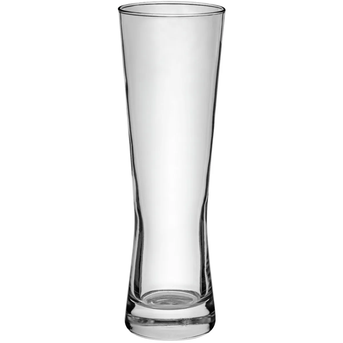 6x Borgonovo Bicchiere da Weizen Monaco con marcatura; 615 ml, 7.9x24.8 cm (ØxH); trasparente; 0.5 l Segno di riempimento, 6 pz. / Pacco