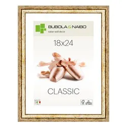 Cornice legno (18x24cm) CLASSIC CLAUDIA Argento anticato 5000 AA 06