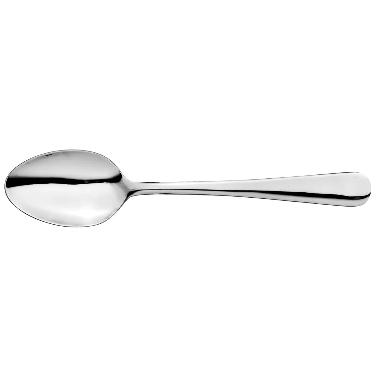 100x PULSIVA Cucchiaio tavola Firenze conf. 100 pz; 19.5 cm (L); argento, manico argento; 100 pz. / Pacco