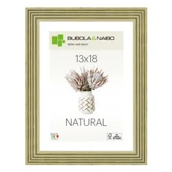 Cornice legno (13x18cm) NATURAL TOSCA Verde 6860 03 04
