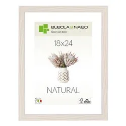 Cornice legno (18x24cm) TRENDY TULIPA Bianco venato 6340 08 06