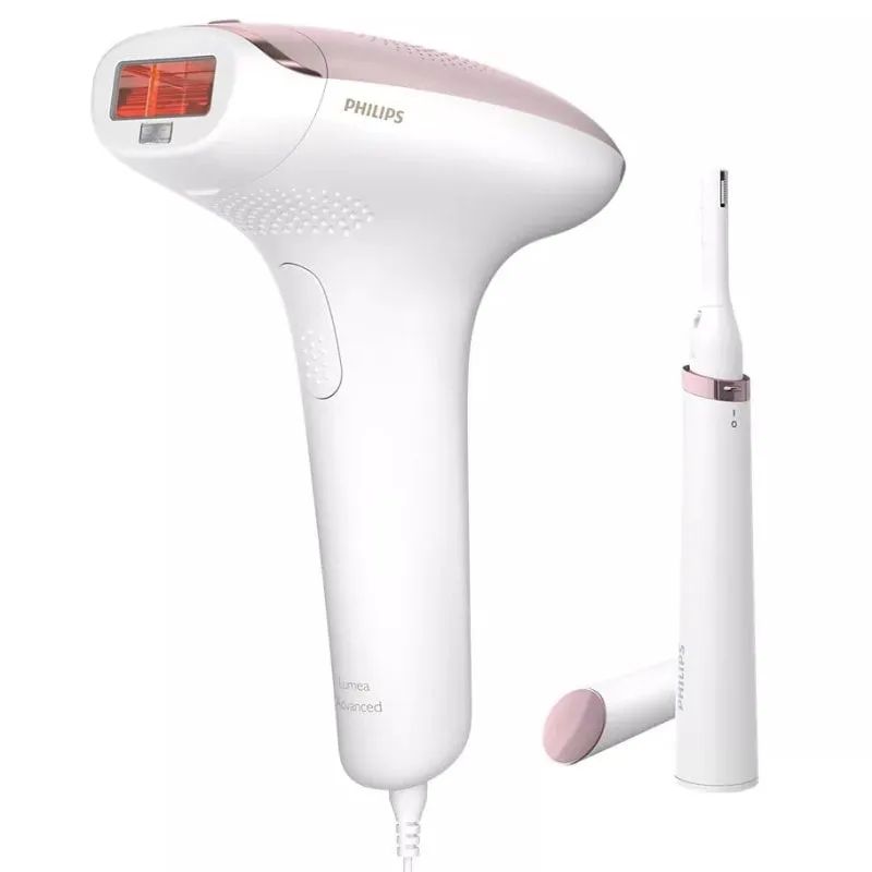 Philips BRI920/00 Lumea Advanced Epilatore a Luce Pulsata IPL con Rifinitore a Penna e 1 Accessorio