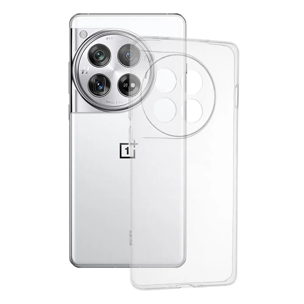 Custodia per OnePlus 12, Techsuit, Chiara, Trasparente