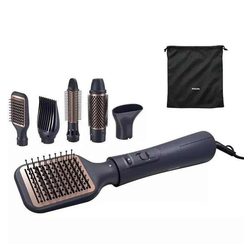 Spazzole Modellanti Philips 5000 Series BHA530/00 1000W Ceramica Ionica 3 Temperature 5 Accessori Nero