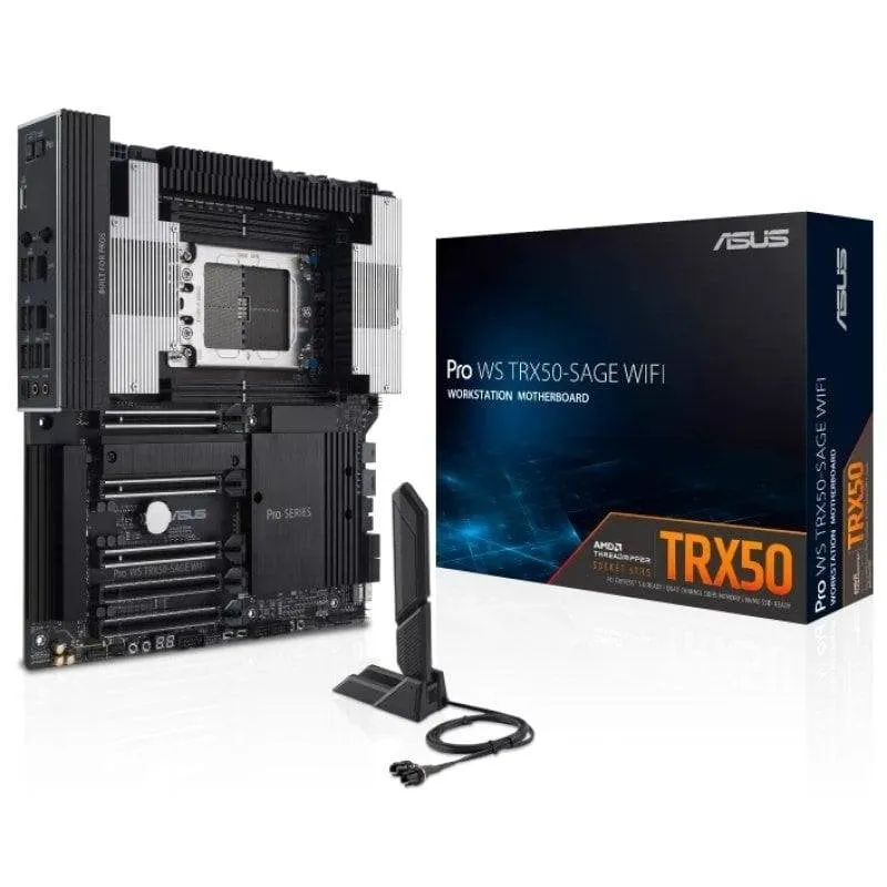 Schede Madri ASUS Pro WS TRX50-SAGE WIFI TRX50 sTR5 DDR5 SSI CEB WiFi 7 RAID PCIe 5.0