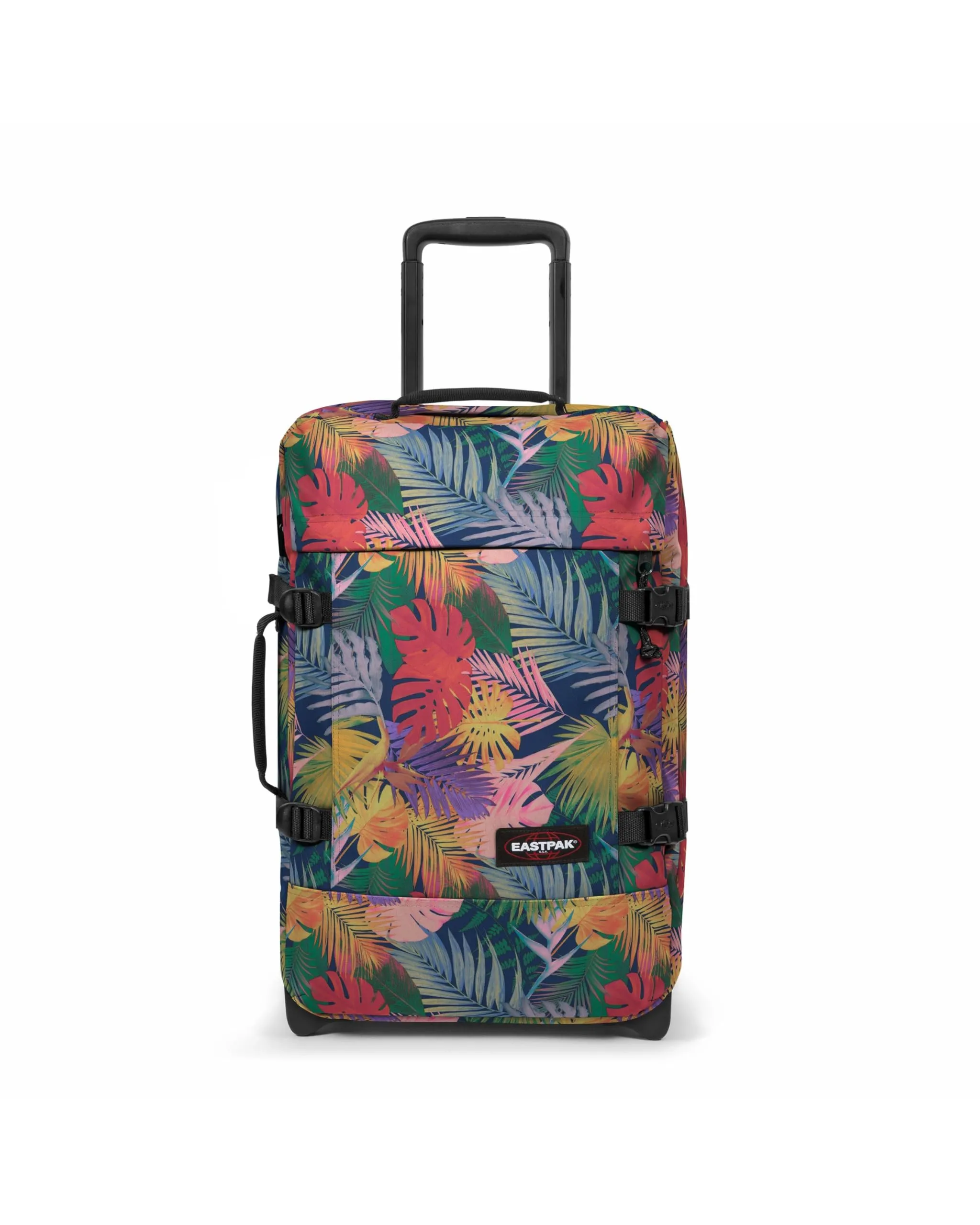 Eastpak Tranverz S Trolley Cabina 42L (51 x 32,5 x 24 cm), valigia bagaglio a mano con ruote, resistente e leggera, doppio scomparto, manico telescopico e TSA lock - BRIZE RETRO NAVY