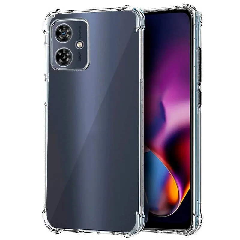 Fantastica custodia antishock trasparente per Motorola Moto G54 5G