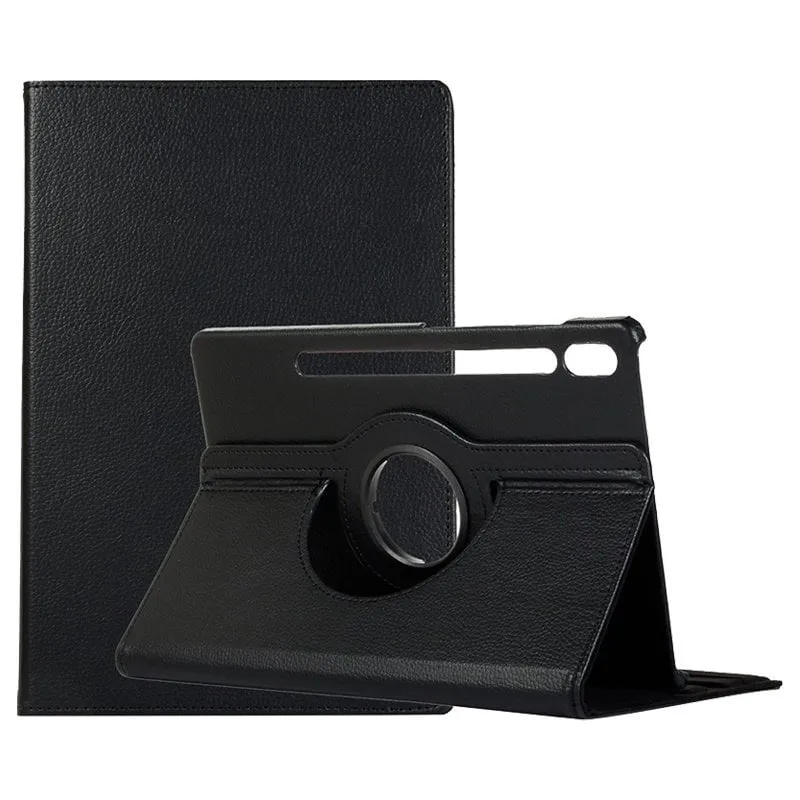 Fantastica custodia in similpelle nera per Samsung Galaxy Tab S9 / TAB S9 FE / S10 FE / S10 Lite
