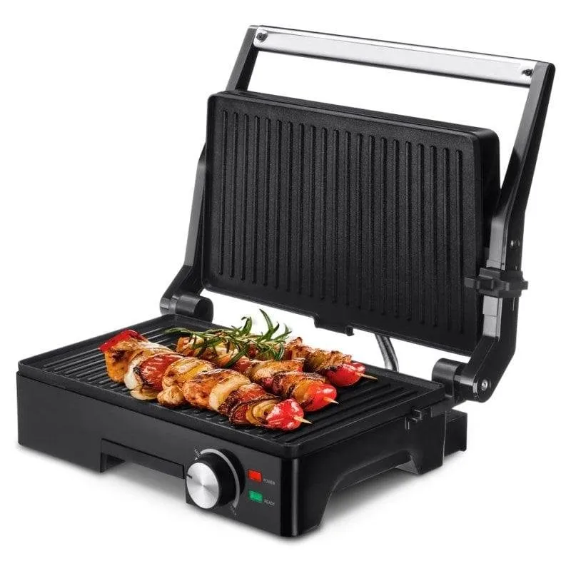 Griglia elettrica Ufesa Teide 1600W 27x17cm antiaderente apertura 180°