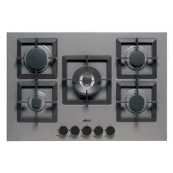 Piano cottura gas 5 zone PLANO 75 Granitek (75cm)