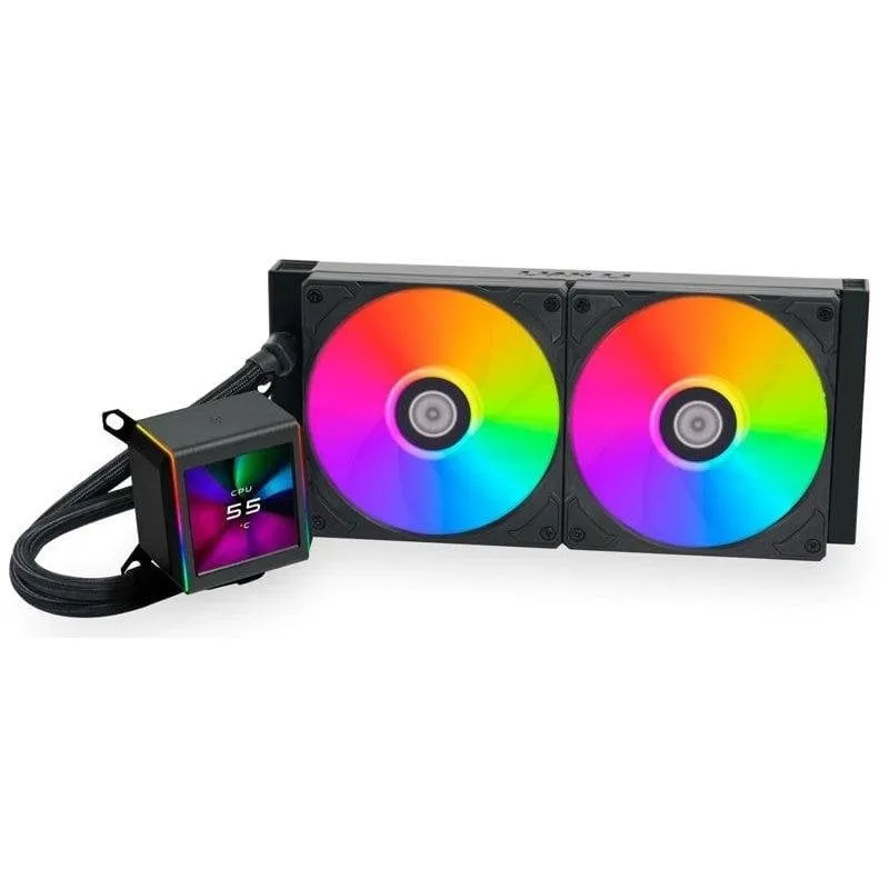 Raffreddamento Liquido Lian Li GALAHAD II LCD 240mm 2 Ventole ARGB