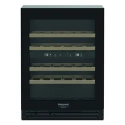 Cantinetta incasso 44 bottiglie HAWBU60D2B Black classe F (L60cm)